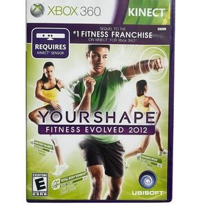 Your Shape: Fitness Evolved 2012 Xbox 360 Kinect Game Ubisoft Fitness